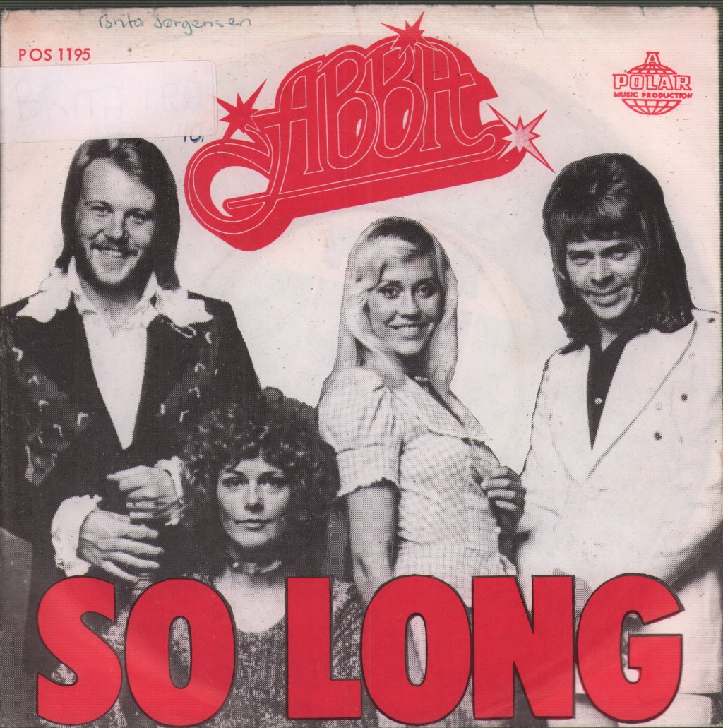 ABBA - So Long - 7 Inch