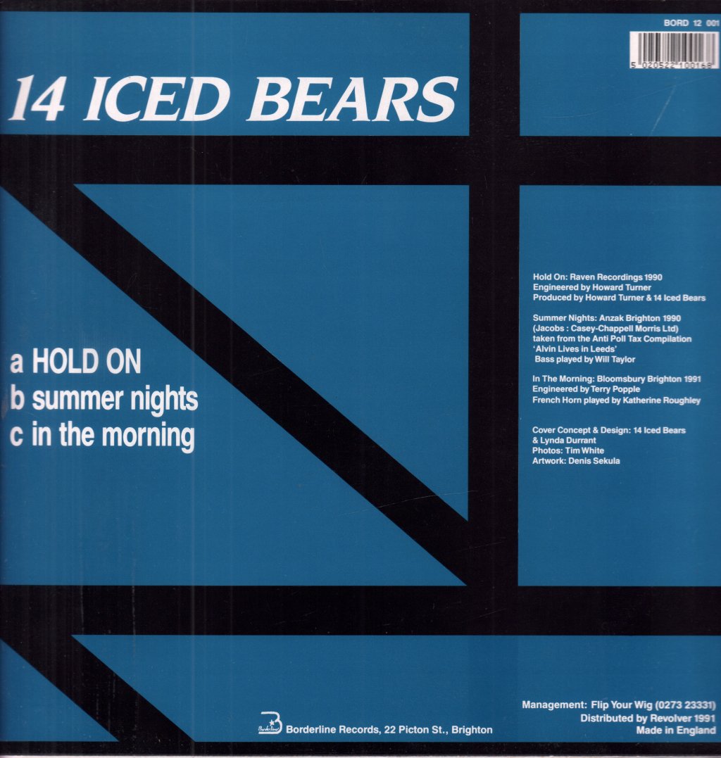 14 Iced Bears - Hold On - 12 Inch