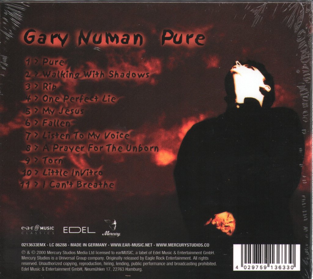 Gary Numan - Pure - Cd