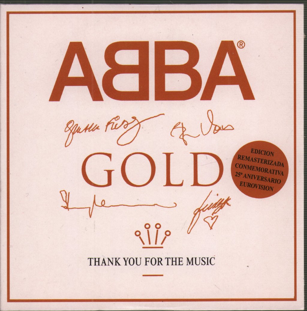 ABBA - Gold - Thank You For The Music - Cd