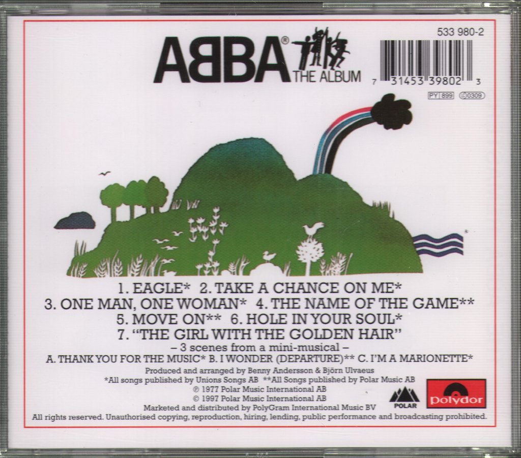 ABBA - Album - Cd