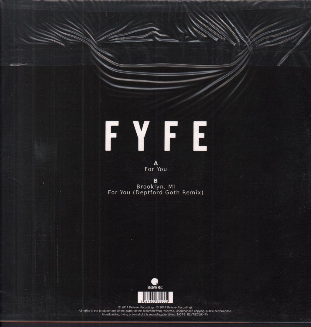 Fyfe - For You - 12 Inch