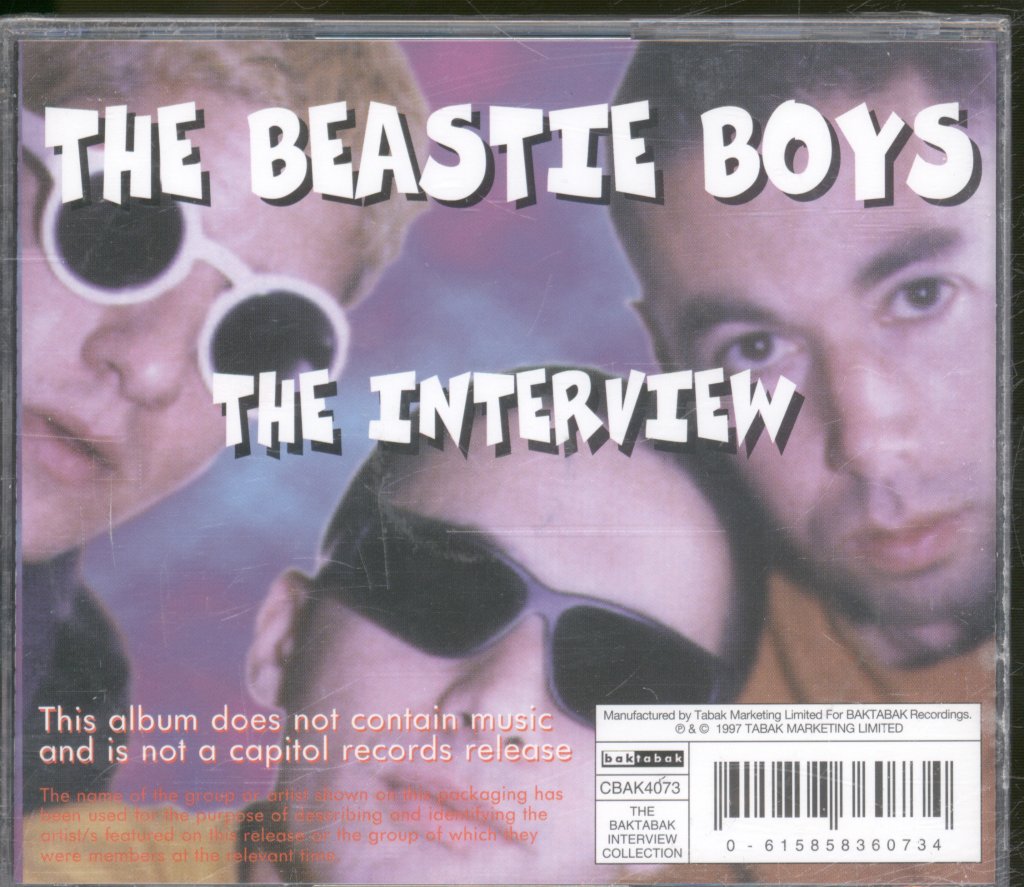 Beastie Boys - Interview - Cd