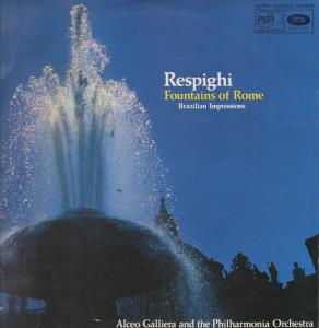 Alceo Galliera / Philharmonia Orchestra - Respighi - Fountains Of Rome / Brazilian Impressions - Lp