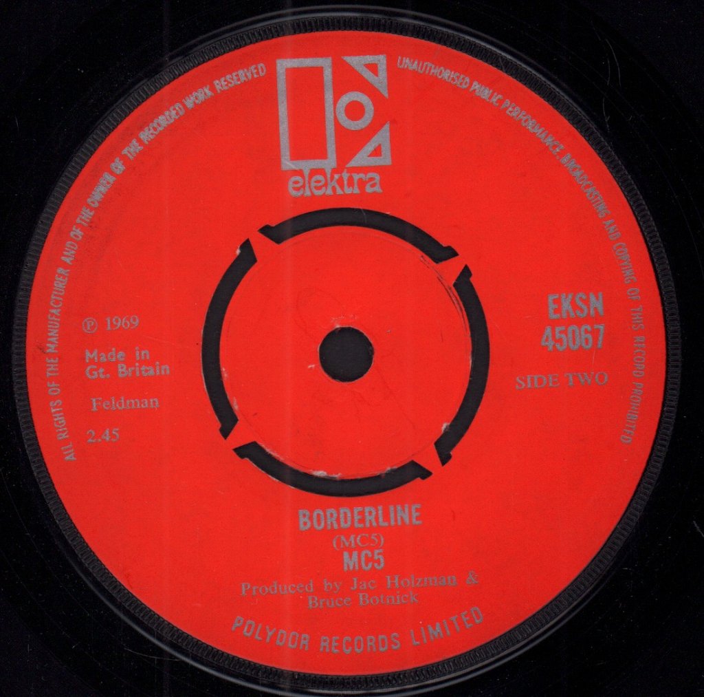 MC5 - Ramblin' Rose - 7 Inch