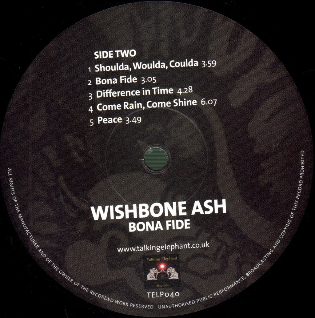 Wishbone Ash - Bona Fide - Lp