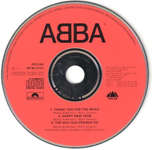 ABBA - Thank You For The Music - Cd