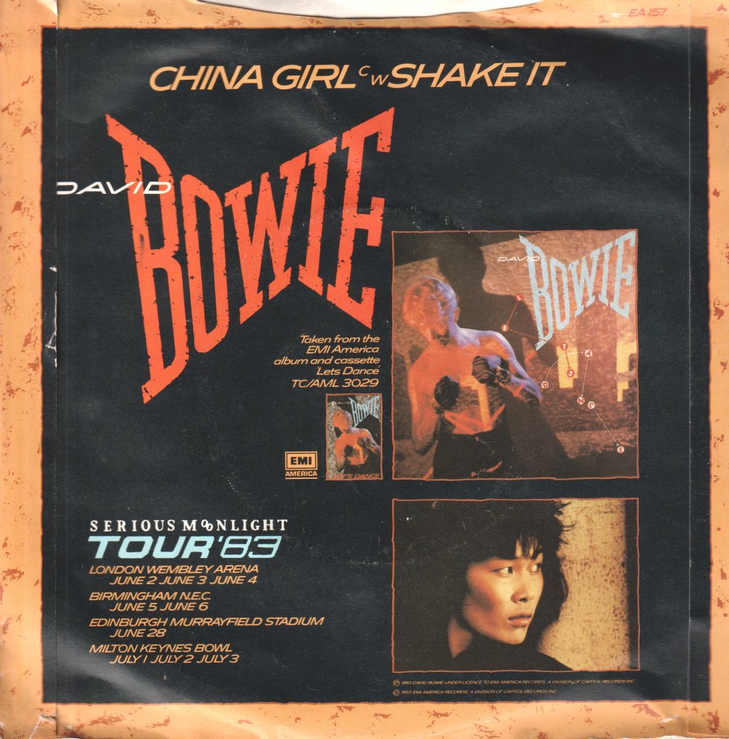 David Bowie - China Girl - 7 Inch