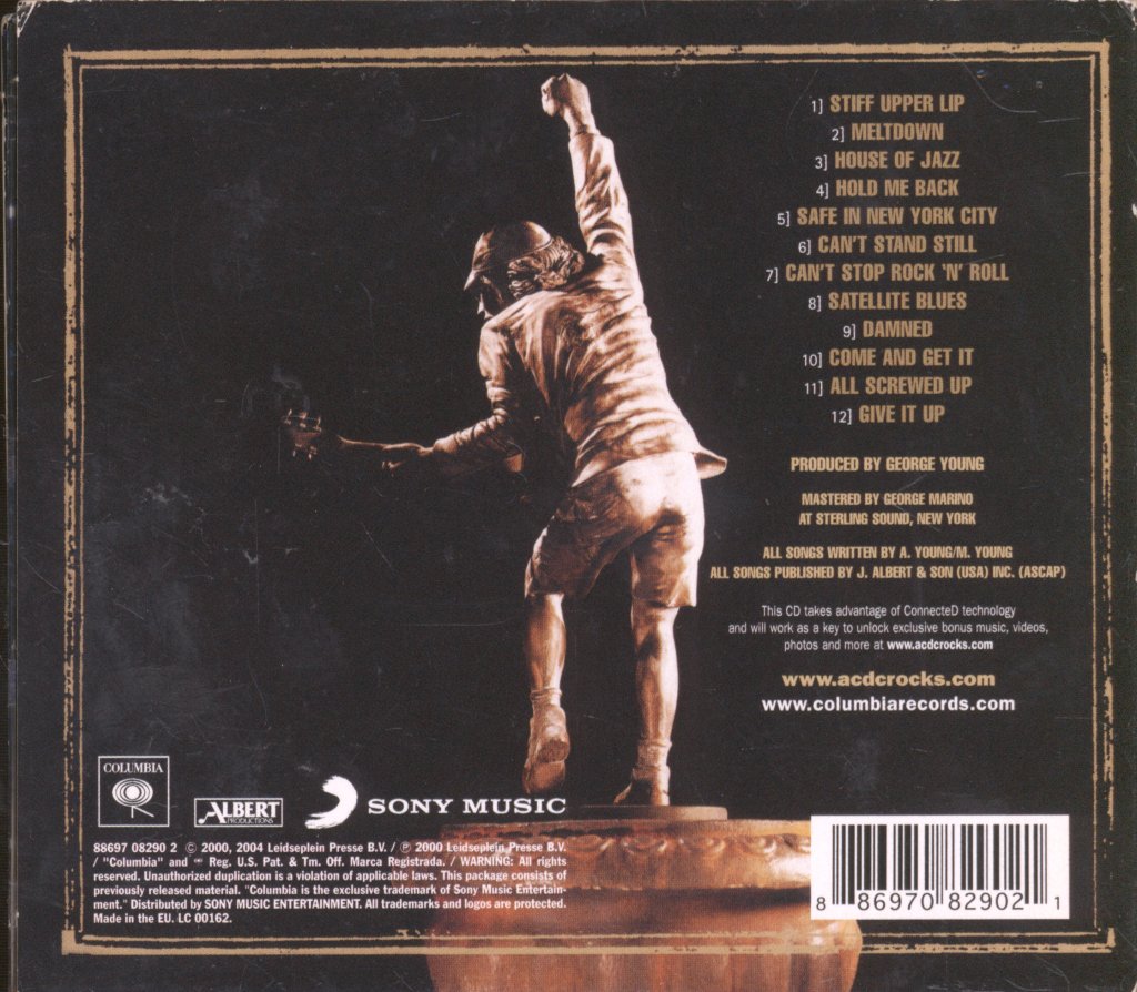 AC/DC - Stiff Upper Lip - Cd