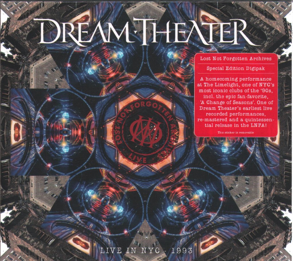 Dream Theater - Live In NYC - 1993 - Double Cd