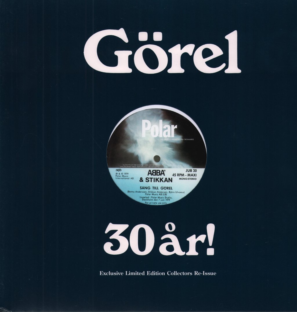 ABBA - Sång Till Görel - 12 Inch