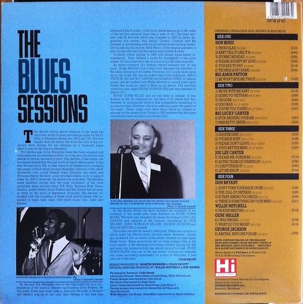 Various Artists - Hi Records The Blues Sessions - Double Lp