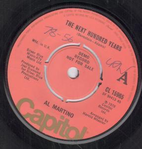 Al Martino - Next Hundred Years - 7 Inch