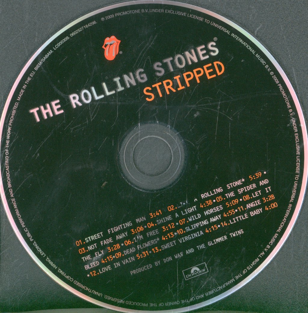 Rolling Stones - Stripped - Cd