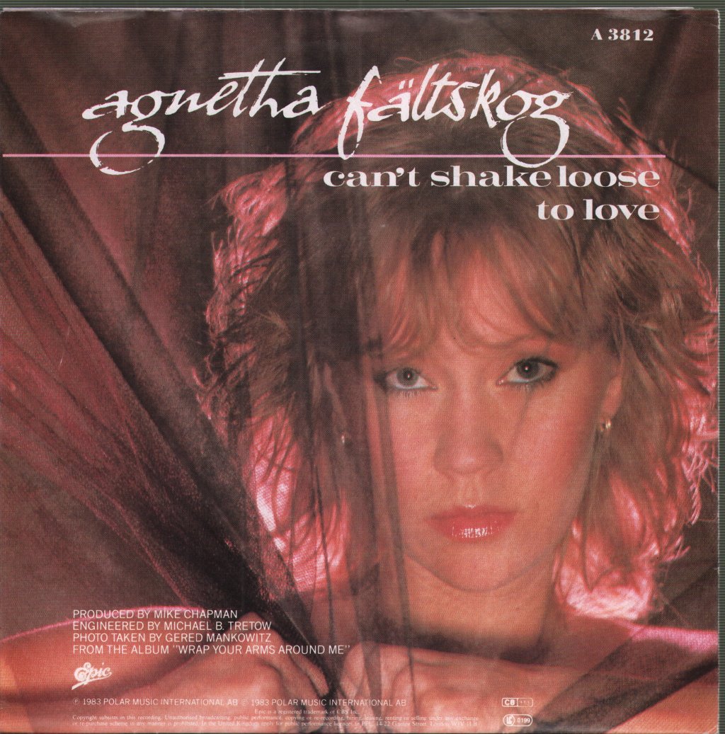 Agnetha Fältskog - Can't Shake Loose / To Love - 7 Inch