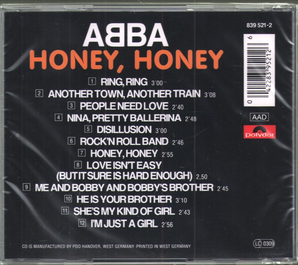 ABBA - Honey, Honey - Cd