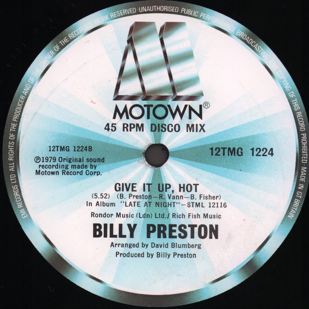 Billy Preston - Hope - 12 Inch