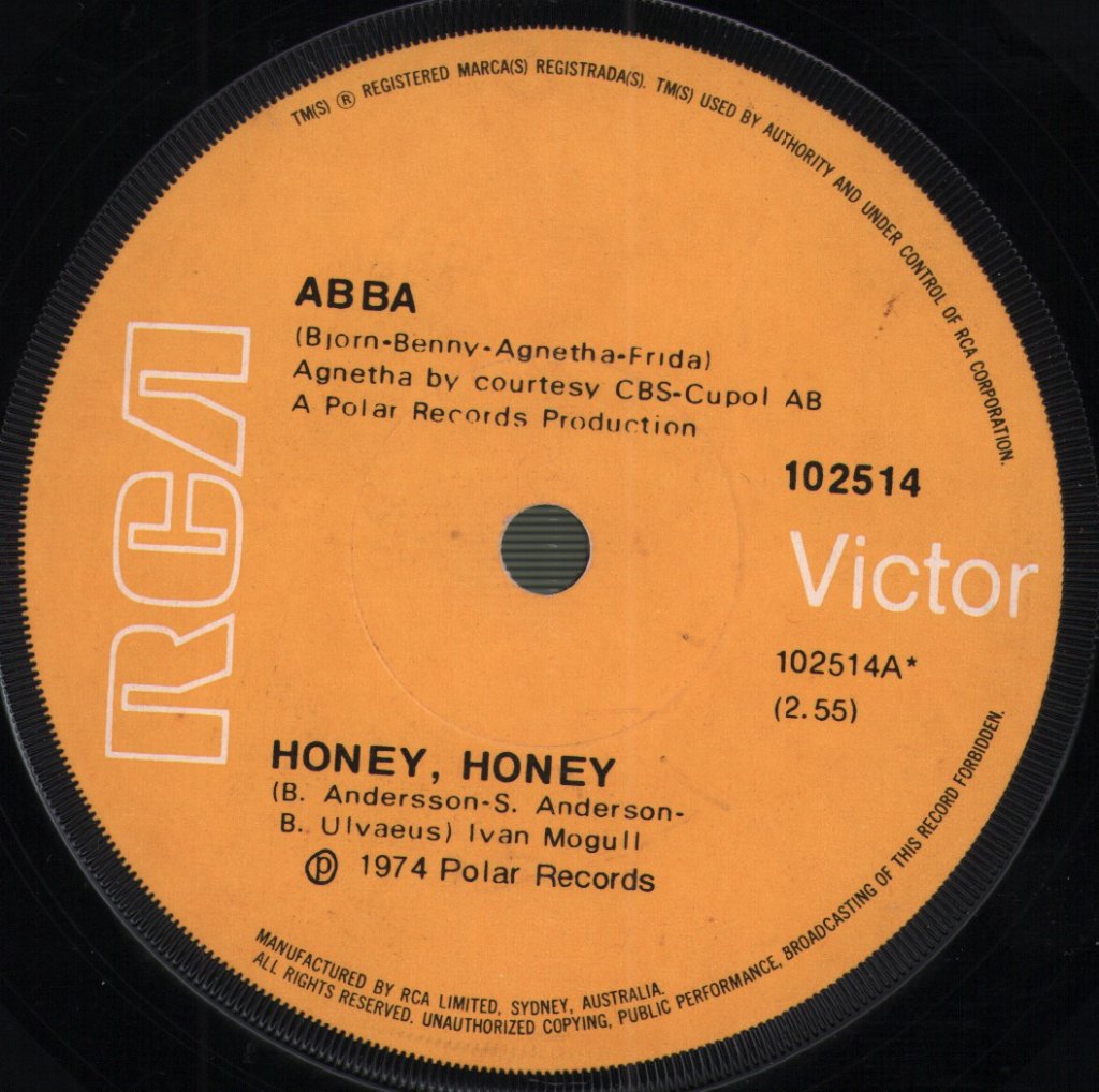 ABBA - Honey, Honey - 7 Inch