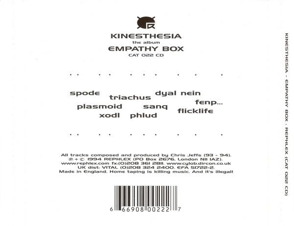 Kinesthesia - Empathy Box - Cd