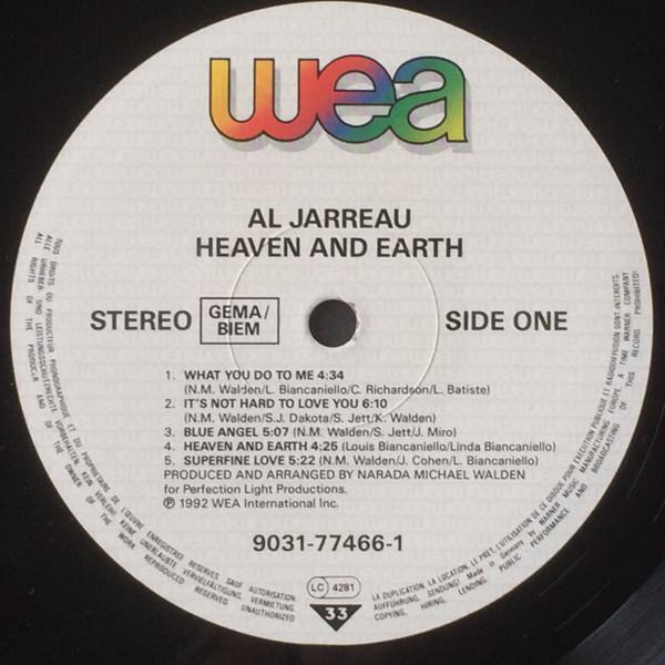 Al Jarreau - Heaven And Earth - Lp