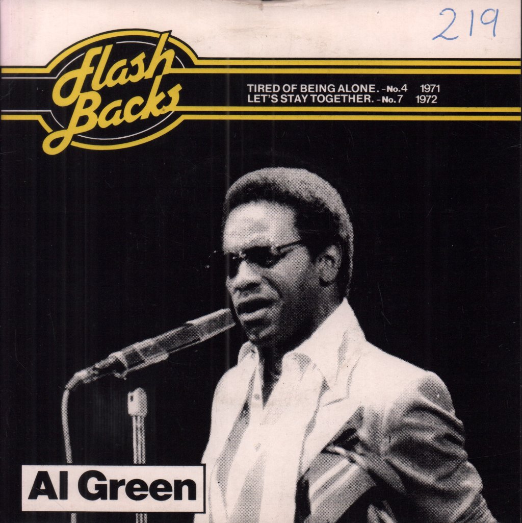 Al Green - Tired Of Being Alone - 7 Inch