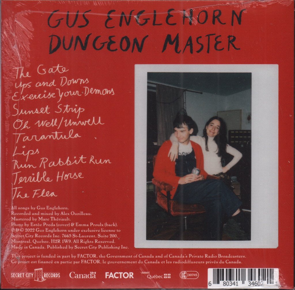 Gus Englehorn - Dungeon Master - Cd