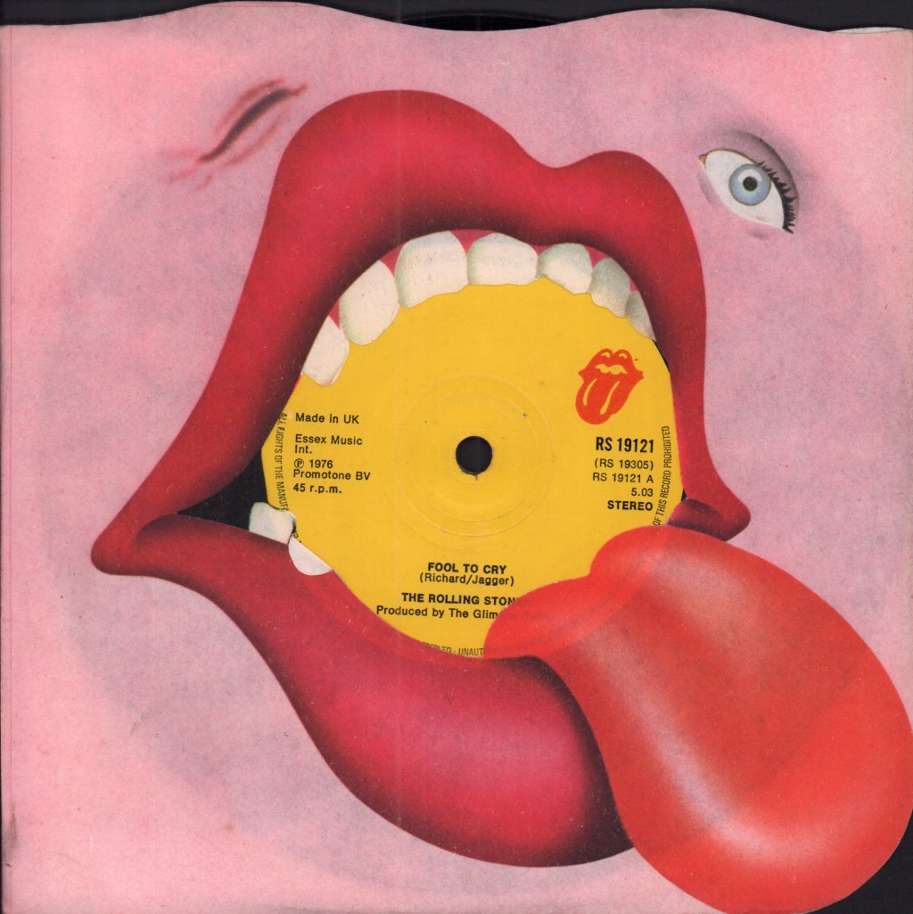 Rolling Stones - Fool To Cry - 7 Inch