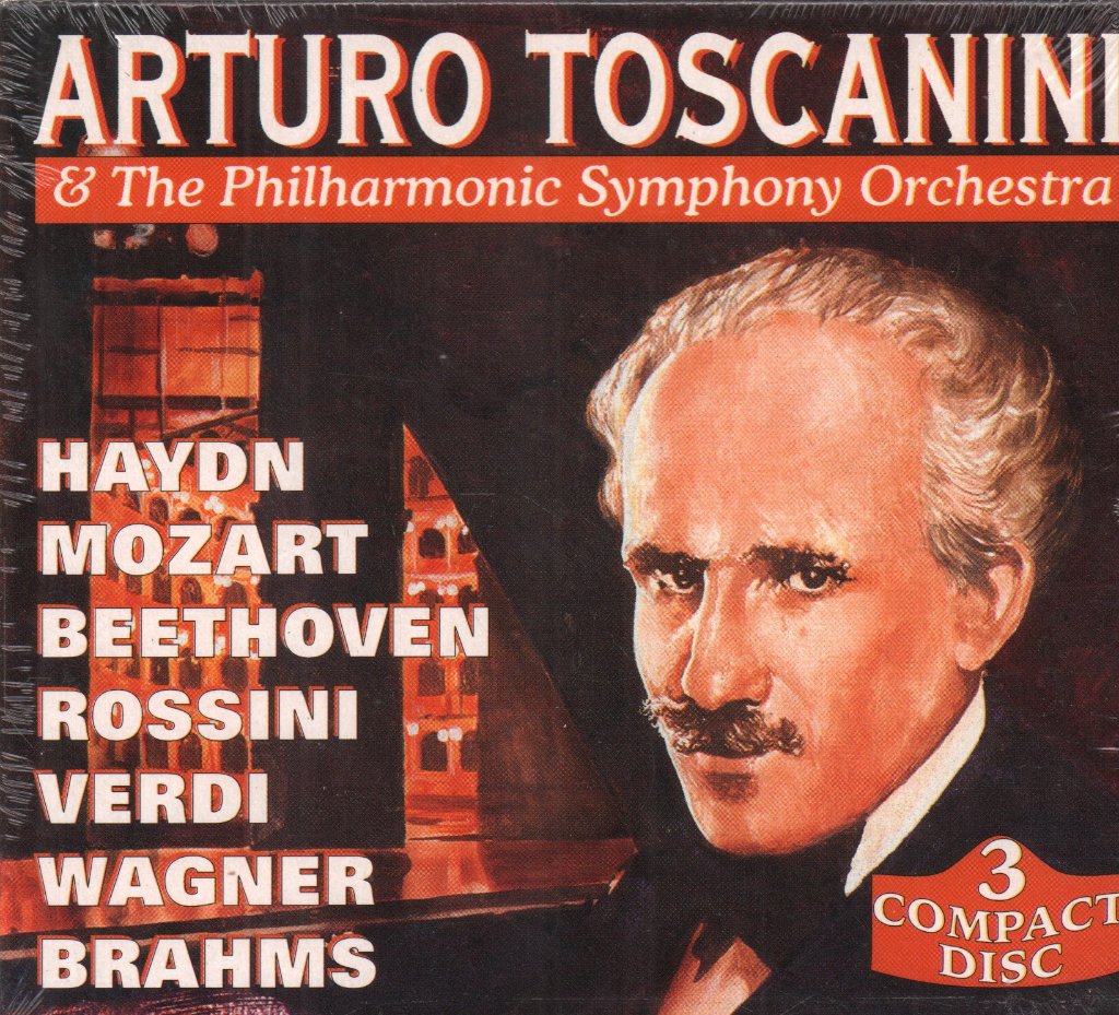 Arturo Toscanini - And the Philharmonic Symphony Orchestra - Triple Cd