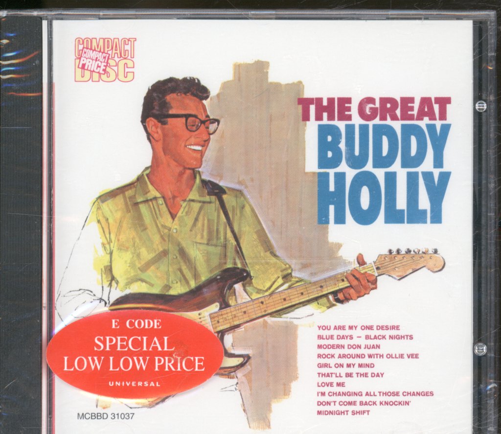 Buddy Holly - Great Buddy Holly - Cd