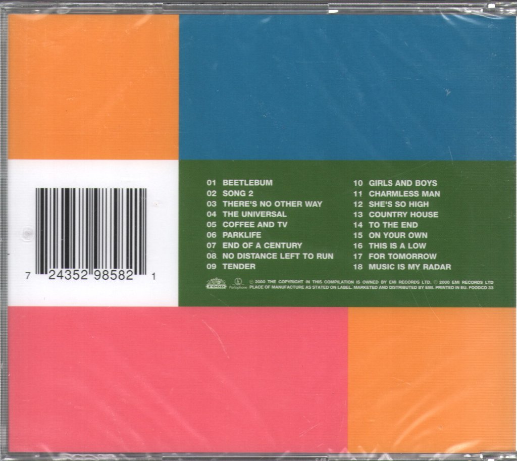 Blur - Best Of - Cd