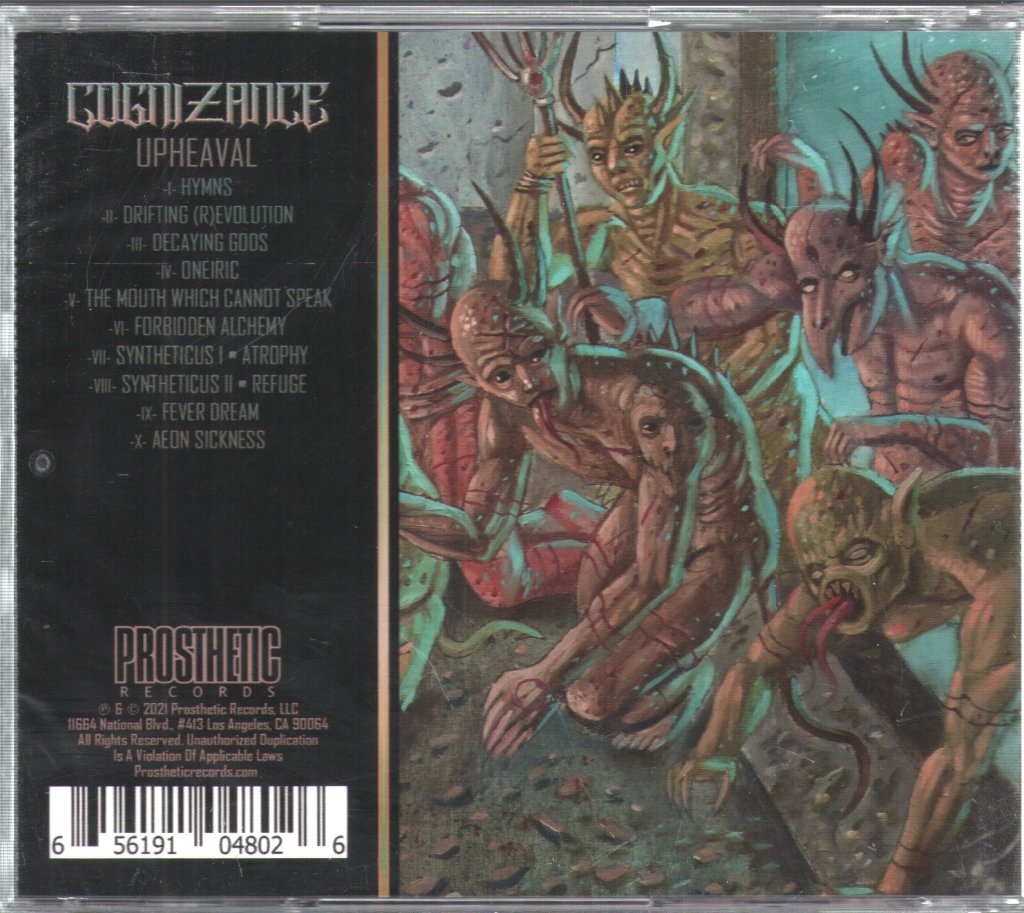 Cognizance - Upheaval - Cd