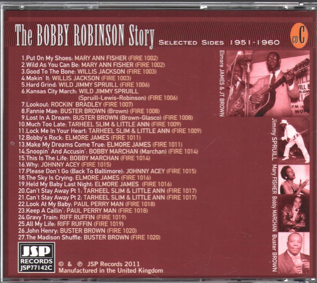 Various Artists - Bobby Robinson Story - Cd Set