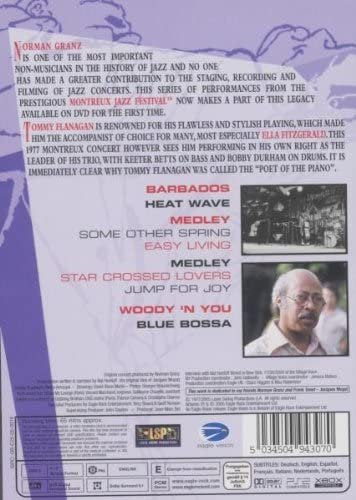 Tommy Flanagan Trio - Norman Granz' Jazz In Montreux Presents Tommy Flanagan Trio '77 - Dvd