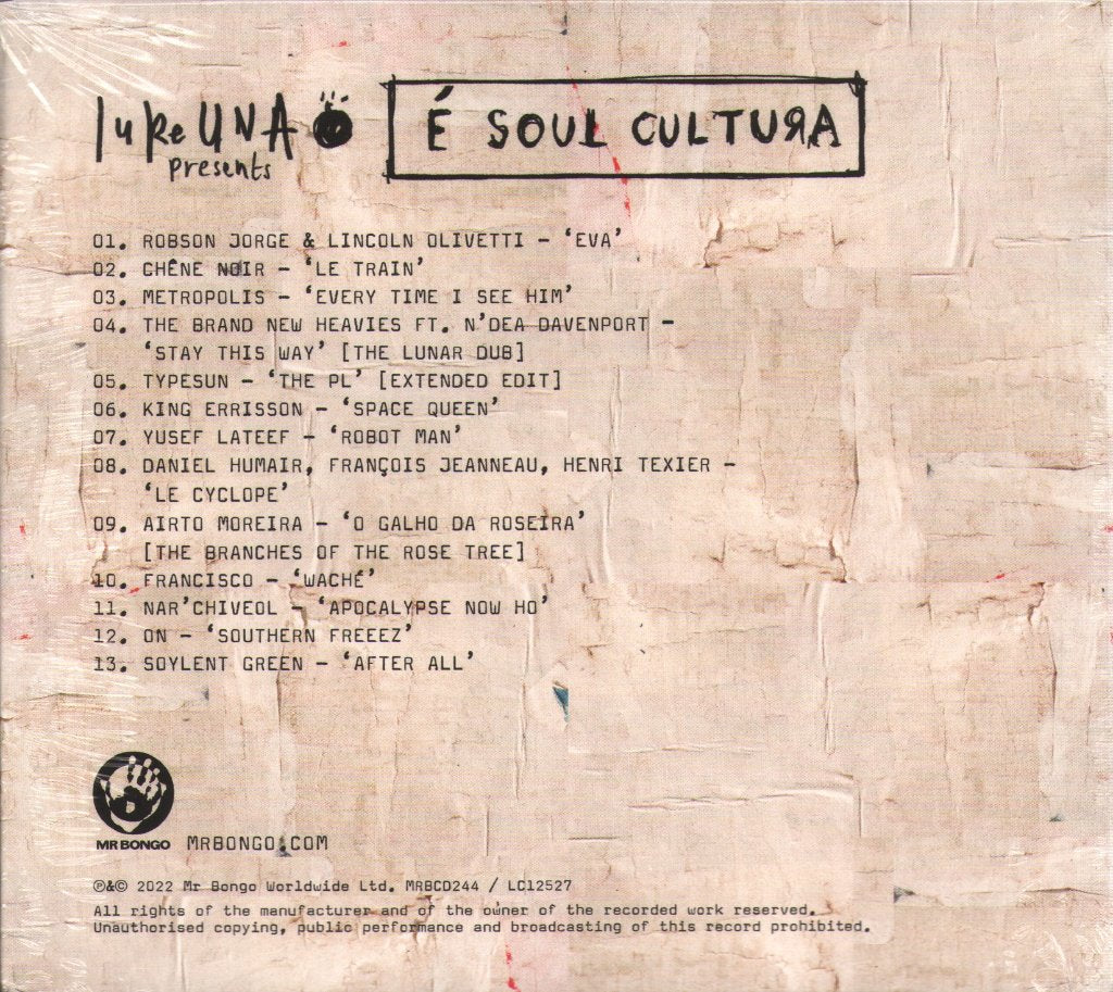 Luke Una - presents É Soul Cultura - Cd