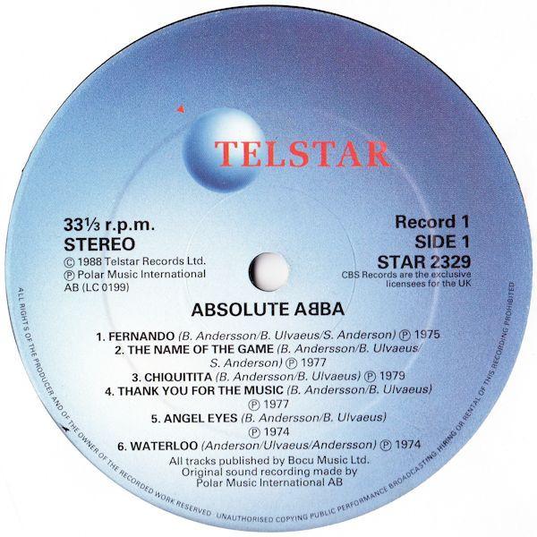 ABBA - Absolute - Double Lp