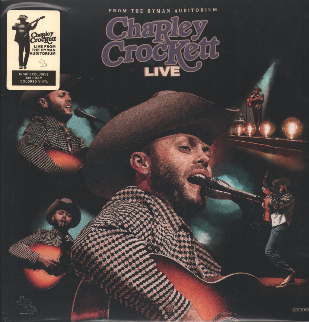 Charley Crockett - Live From The Ryman Auditorium - Double Lp