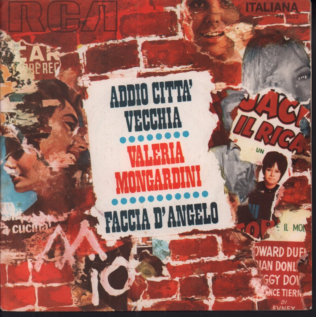 Valeria Mongardini - Addio Citta Vecchia - 7 Inch