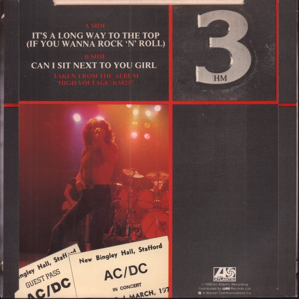 AC/DC - It's A Long Way To The Top - 7 Inch