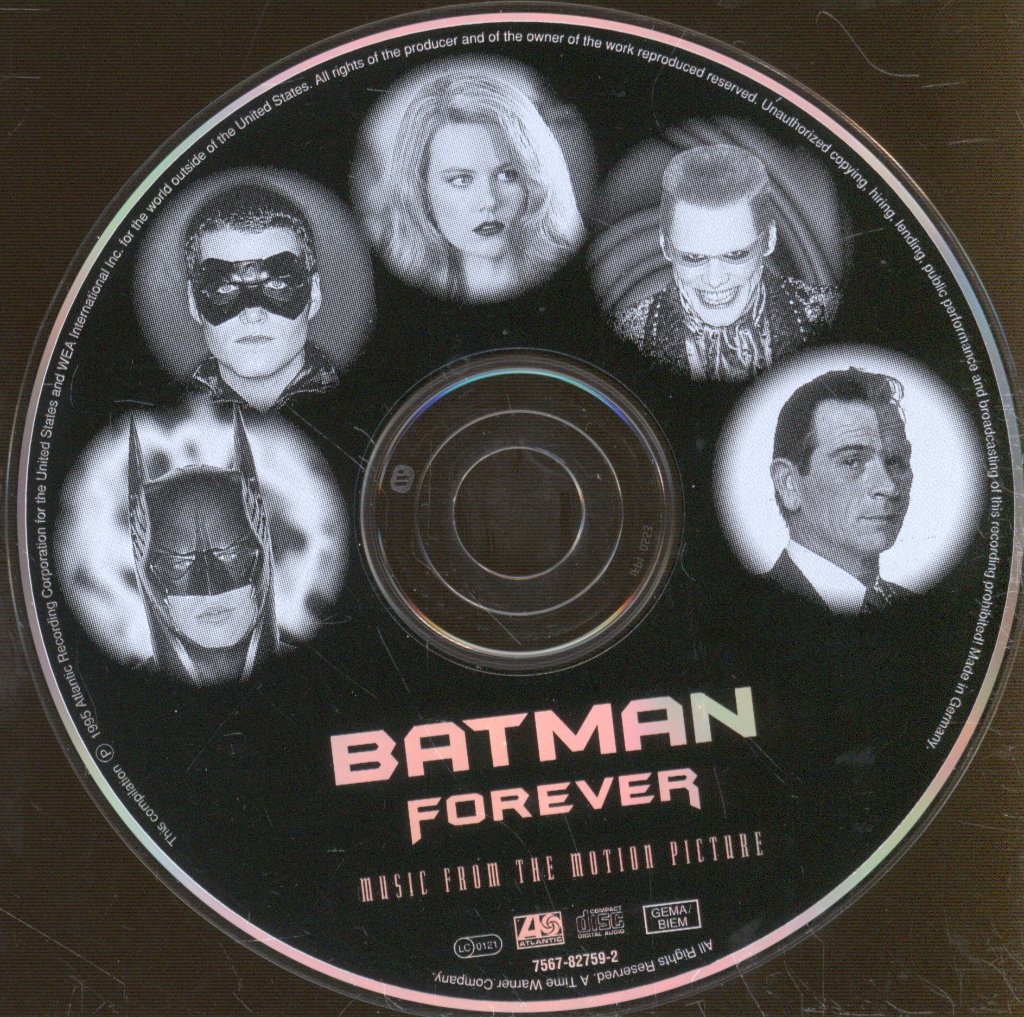 Various Artists - Batman Forever (Music From The Motion Picture) - Cd