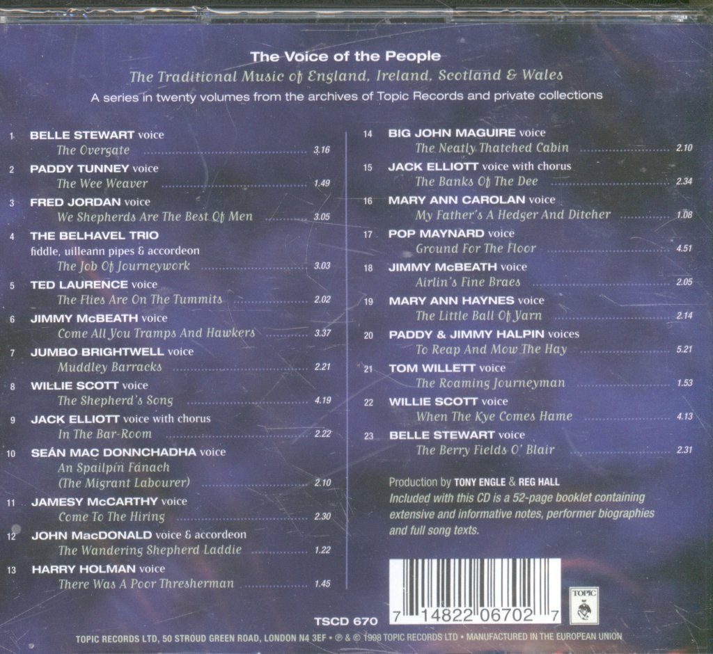 Various Artists - There Is A Man Upon The Farm. Working Men & Women In Song. - Cd