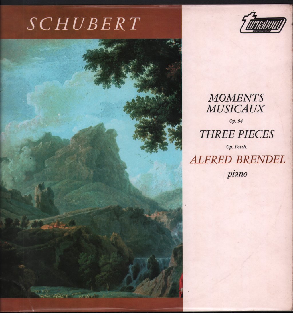 Alfred Brendel - Schubert - Moments Musicaux Op. 94 / Three Pieces Op. Posth. - Lp