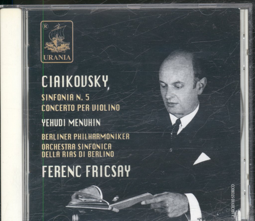 Yehudi Menuhin / Ferenc Fricsay - Ciaikovsky - Sinfonia N 5 - Cd