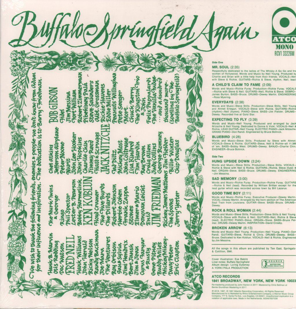 Buffalo Springfield - Buffalo Springfield Again - Lp