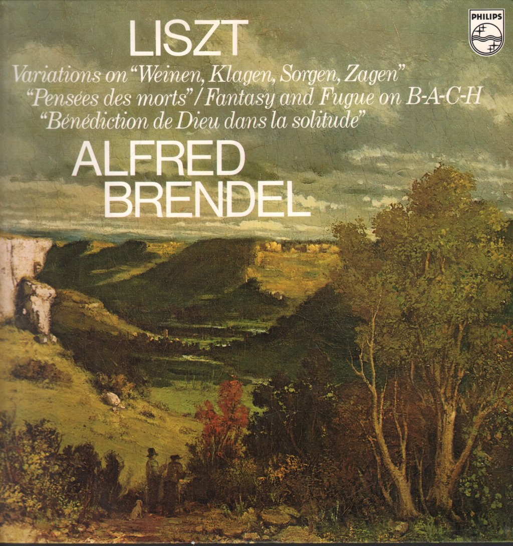 Alfred Brendel - Liszt - Variations on "Weinen, Klagen, Sorgen, Zagen” - Lp