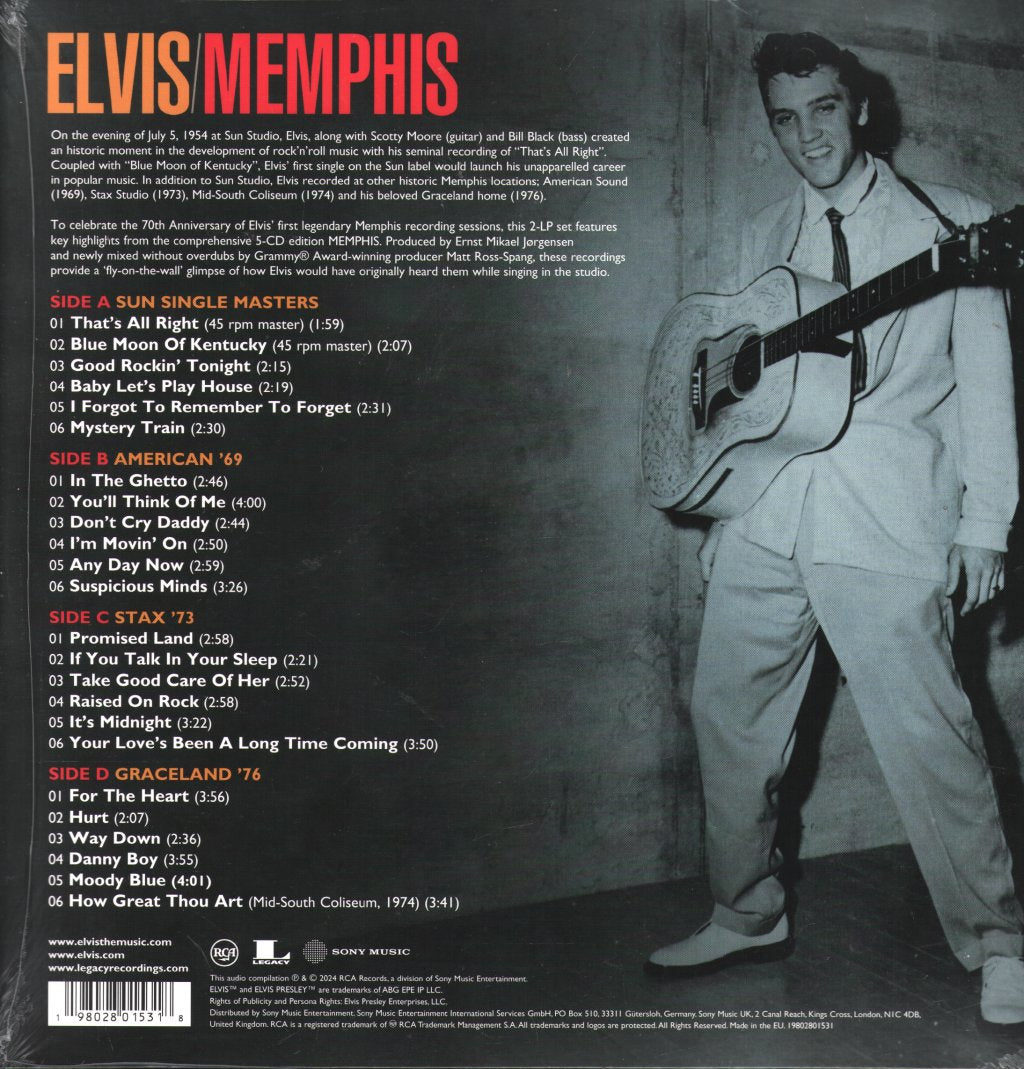 Elvis Presley - Memphis - Double Lp