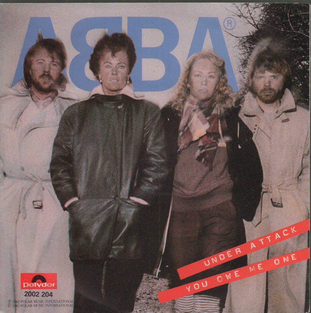 ABBA - Under Attack / You Owe Me One - 7 Inch