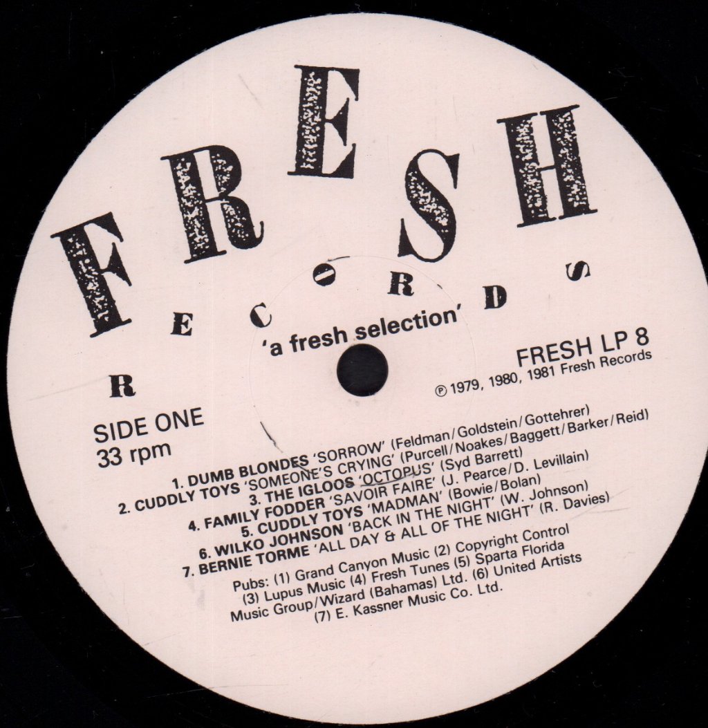 Various Artists - A Fresh Selection - Lp