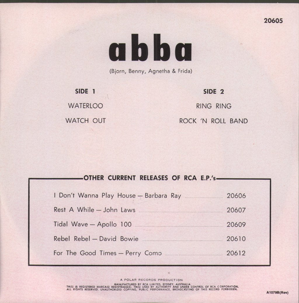 ABBA - Waterloo - 7 Inch