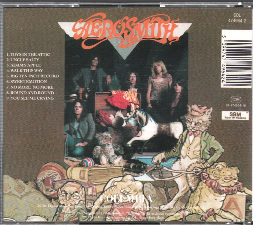 Aerosmith - Toys In The Attic - Cd