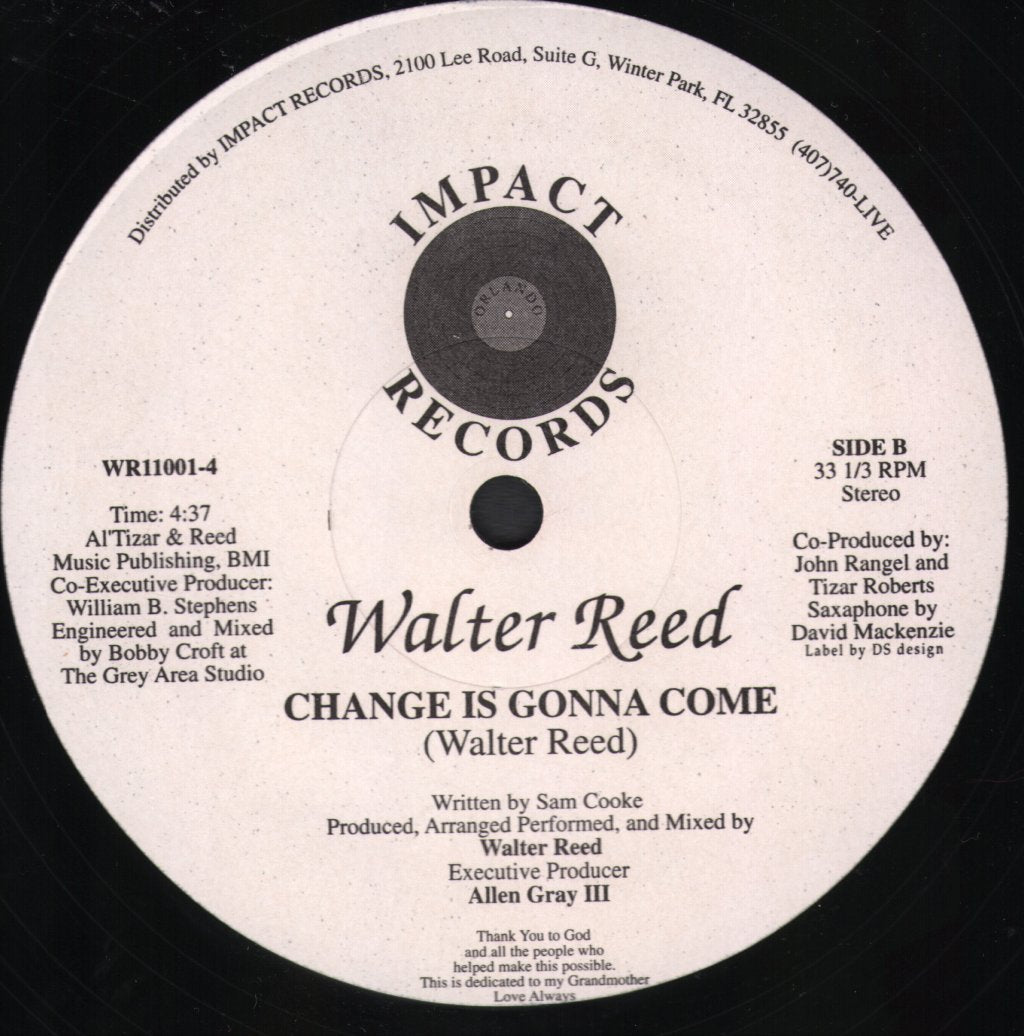 Walter Reed - Let Me Be The One - 12 Inch